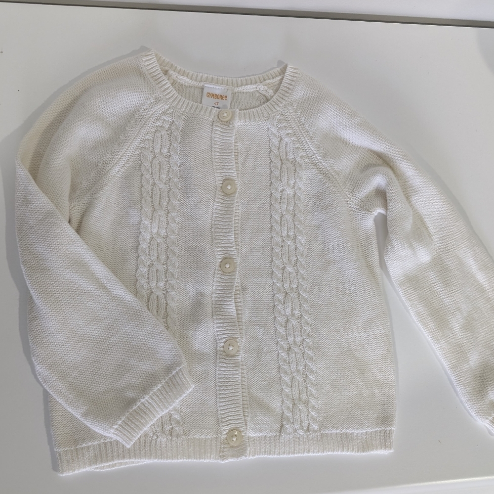 Gymboree White Sweater